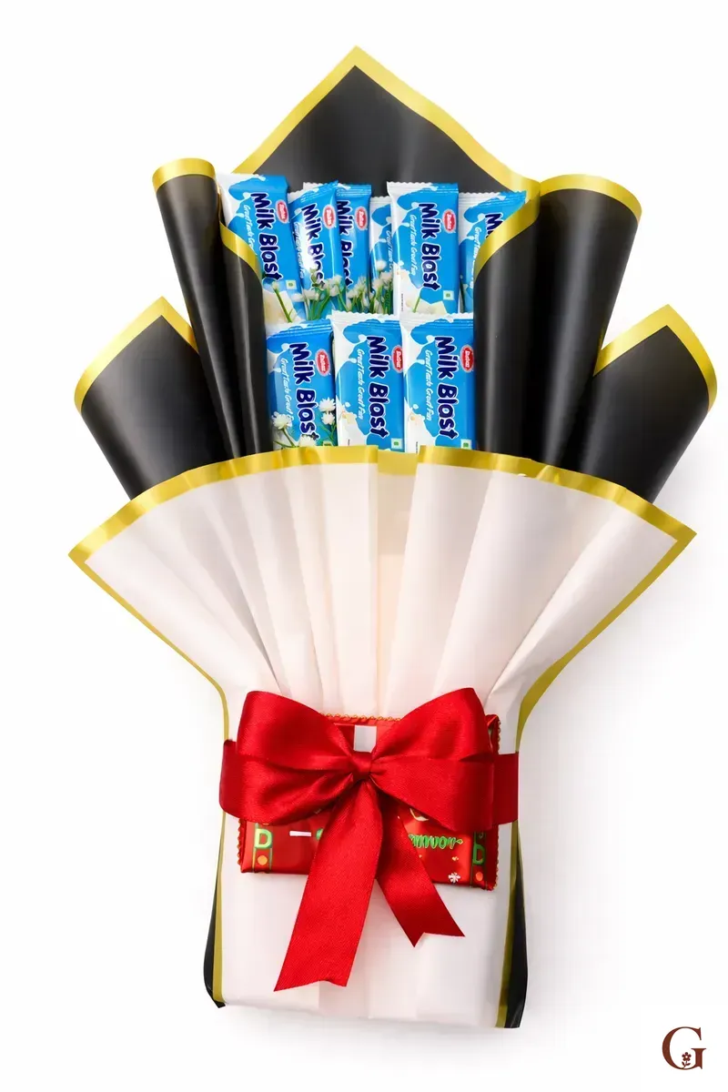 Milk Blast Bouquet | Apology Gift for Best Friend - Handmade Gift by GulNest India