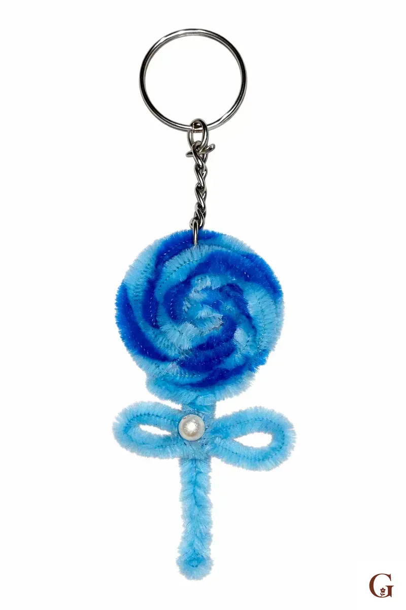 Candy Keychain | Small Surprise Gift for Sister - Handmade Gift by GulNest India