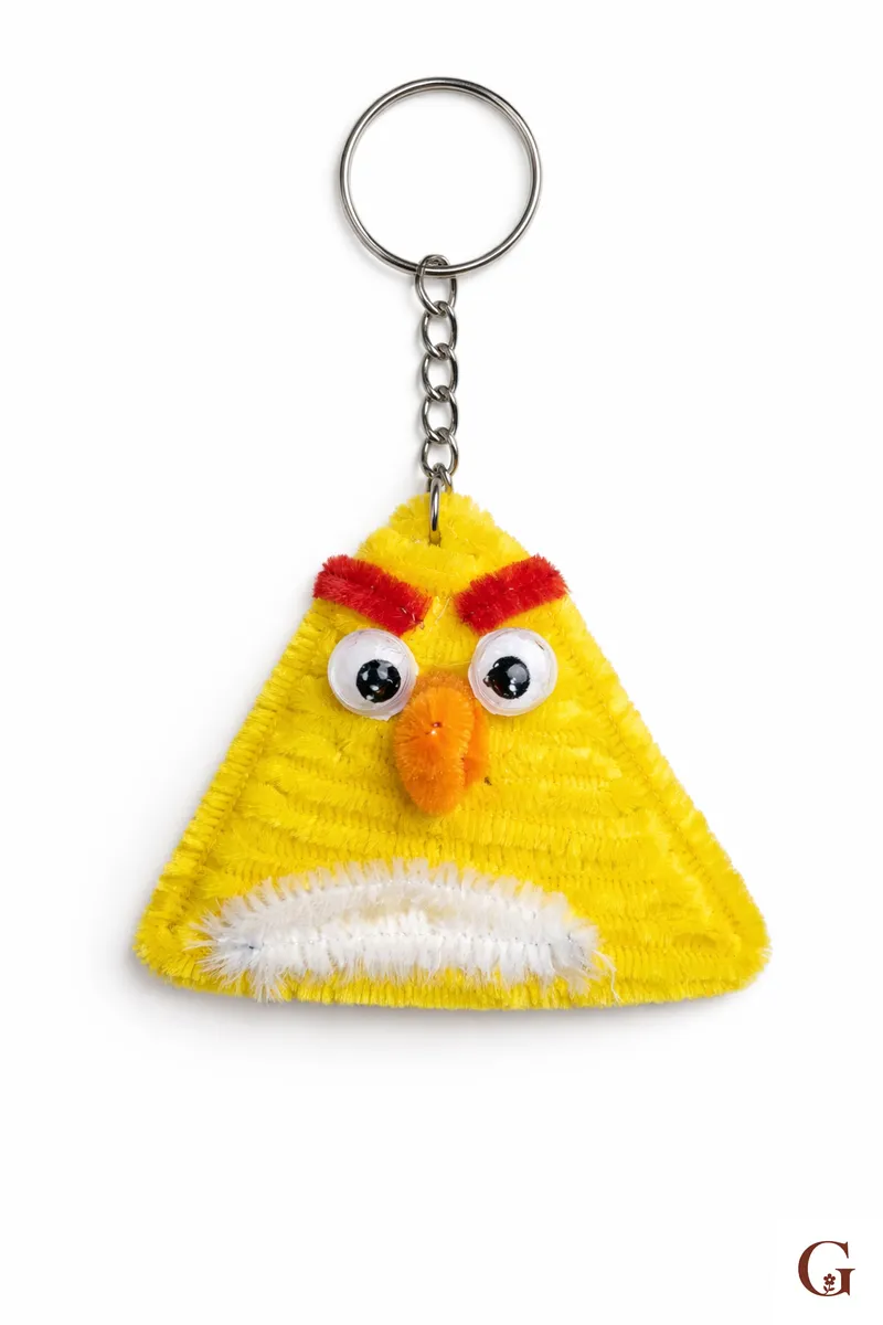 Chuck Keychain - Handmade Gift by GulNest India
